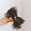 Black Fancy Bow Claw Clip-260 Hair Accessories-ANDI-Peachy Keen Boutique, Women's Fashion Boutique, Located in Cape Girardeau and Dexter, MO