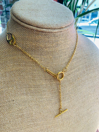 Dianne T Bar Necklace-Necklaces-3 Souls Jewelry-Peachy Keen Boutique, Women's Fashion Boutique, Located in Cape Girardeau and Dexter, MO