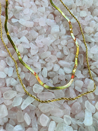 Tiffany Twisted Blade Necklace-Necklaces-3 Souls Jewelry-Peachy Keen Boutique, Women's Fashion Boutique, Located in Cape Girardeau and Dexter, MO