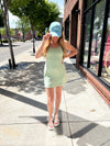 Jessica Mint Latte Tennis Dress-181 Casual Dress-Rae Mode-Peachy Keen Boutique, Women's Fashion Boutique, Located in Cape Girardeau and Dexter, MO