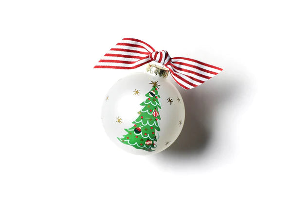 Trimmed Tree Glass Ornament-310 Home-Happy Everything-Peachy Keen Boutique, Women's Fashion Boutique, Located in Cape Girardeau and Dexter, MO