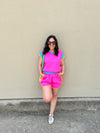 Bright Girl Summer Top [Matching Set]-110 Tanks-Why Dresses-Peachy Keen Boutique, Women's Fashion Boutique, Located in Cape Girardeau and Dexter, MO