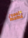 Cool Mama Embroidered Smile Tee-243 Custom-Peachy Keen Boutique-Peachy Keen Boutique, Women's Fashion Boutique, Located in Cape Girardeau and Dexter, MO