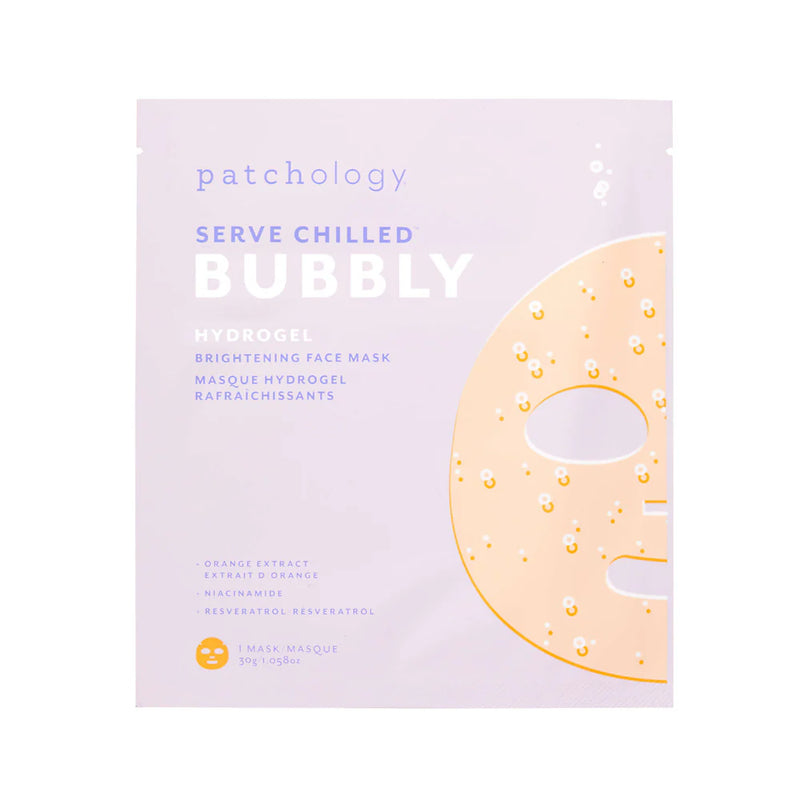 Patchology | Bubbly Brightening Hydrogel Facial Mask Single-330 Other-Patchology-Peachy Keen Boutique, Women's Fashion Boutique, Located in Cape Girardeau and Dexter, MO