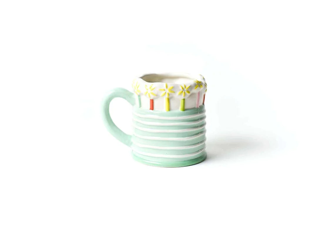 Sparkle Cake Shaped Mug-310 Home-Happy Everything-Peachy Keen Boutique, Women's Fashion Boutique, Located in Cape Girardeau and Dexter, MO