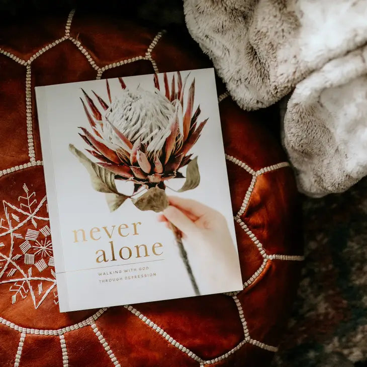 Never Alone: Walking with God through Depression-The Daily Grace Co.-Peachy Keen Boutique, Women's Fashion Boutique, Located in Cape Girardeau and Dexter, MO