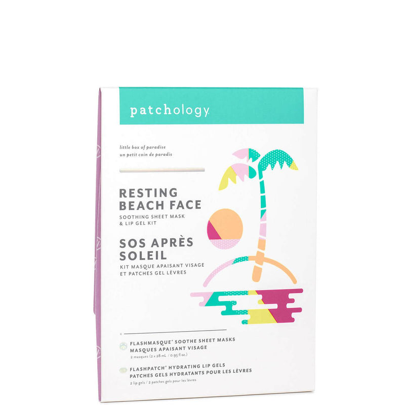 Patchology | Resting Beach Face Self Care Kit-330 Other-Patchology-Peachy Keen Boutique, Women's Fashion Boutique, Located in Cape Girardeau and Dexter, MO