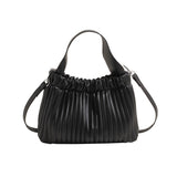 Annie Vegan Leather Crossbody Bucket Bag - Black-Bags - Purses & Handbags-Zenana-Peachy Keen Boutique, Women's Fashion Boutique, Located in Cape Girardeau and Dexter, MO