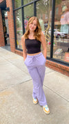 Lavender Haze Cargo Sweats-BOTTOMS-Rae Mode-Peachy Keen Boutique, Women's Fashion Boutique, Located in Cape Girardeau and Dexter, MO