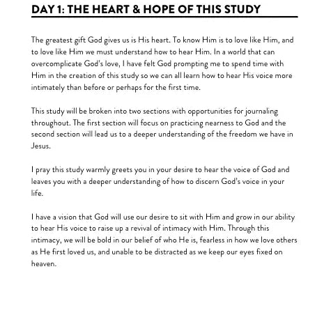 Hearing God : 23 Days to Discern the Guiding Voice of God-devotionals-Wheat & Honey Co.-Peachy Keen Boutique, Women's Fashion Boutique, Located in Cape Girardeau and Dexter, MO