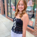 Tie the Knot Mesh Top-Tops - Tanks-So Me-Peachy Keen Boutique, Women's Fashion Boutique, Located in Cape Girardeau and Dexter, MO