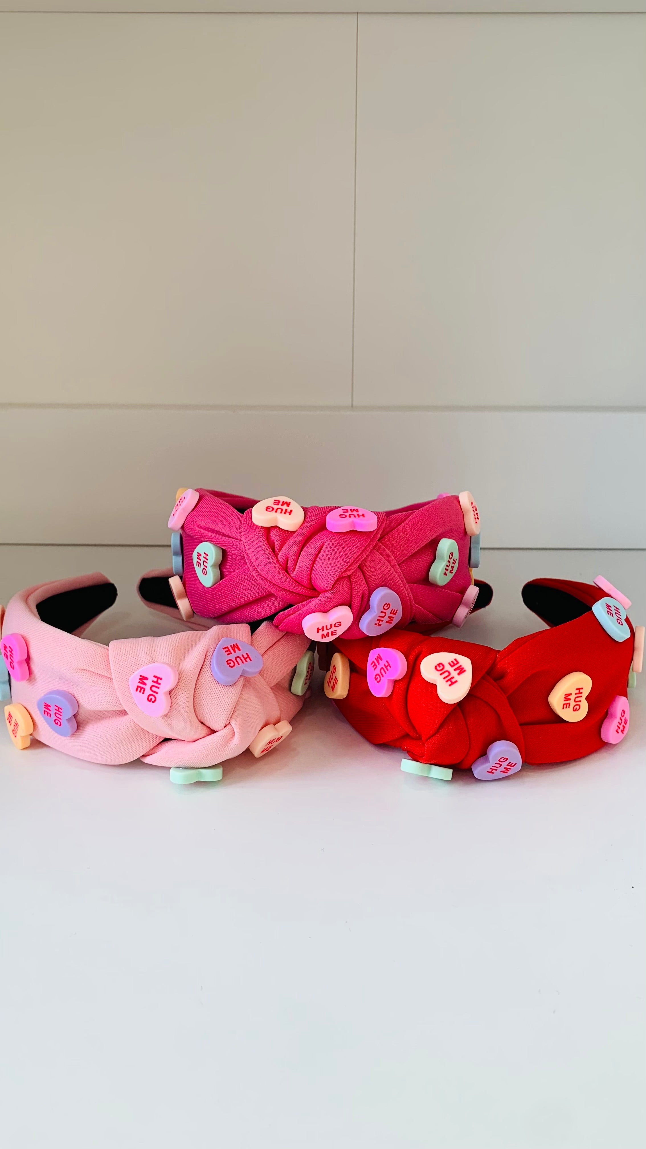 Valentine Conversation Heart Headband - 3 colors!-Headbands-Kaydee Lynn-Peachy Keen Boutique, Women's Fashion Boutique, Located in Cape Girardeau and Dexter, MO