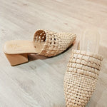 Matisse Braided Ivory Mule-Shoes - Heels-Matisse-Peachy Keen Boutique, Women's Fashion Boutique, Located in Cape Girardeau and Dexter, MO