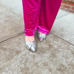 Silver Bow Flats-Shoes - Flats-Chinese Laundry-Peachy Keen Boutique, Women's Fashion Boutique, Located in Cape Girardeau and Dexter, MO