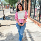 Hidden | Tracey High Rise Straight Medium Wash Lightly Distressed Jeans-Bottoms - Denim-Hidden-Peachy Keen Boutique, Women's Fashion Boutique, Located in Cape Girardeau and Dexter, MO