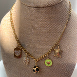 Charm Bar | Chain Necklace Styles-Jewelry - Necklaces-Omg Blings-Peachy Keen Boutique, Women's Fashion Boutique, Located in Cape Girardeau and Dexter, MO