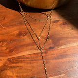 Tiana Tiered Gold Necklace-Jewelry - Necklaces-Peachy Keen Boutique-Peachy Keen Boutique, Women's Fashion Boutique, Located in Cape Girardeau and Dexter, MO