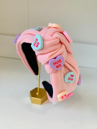 Valentine Conversation Heart Headband - 3 colors!-260 Hair Accessories-Kaydee Lynn-Peachy Keen Boutique, Women's Fashion Boutique, Located in Cape Girardeau and Dexter, MO
