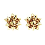 Put A Bow on it Gold Earrings-Jewelry - Earrings-Jocelyn-Peachy Keen Boutique, Women's Fashion Boutique, Located in Cape Girardeau and Dexter, MO