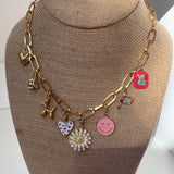 Charm Bar | Chain Necklace Styles-Jewelry - Necklaces-Omg Blings-Peachy Keen Boutique, Women's Fashion Boutique, Located in Cape Girardeau and Dexter, MO