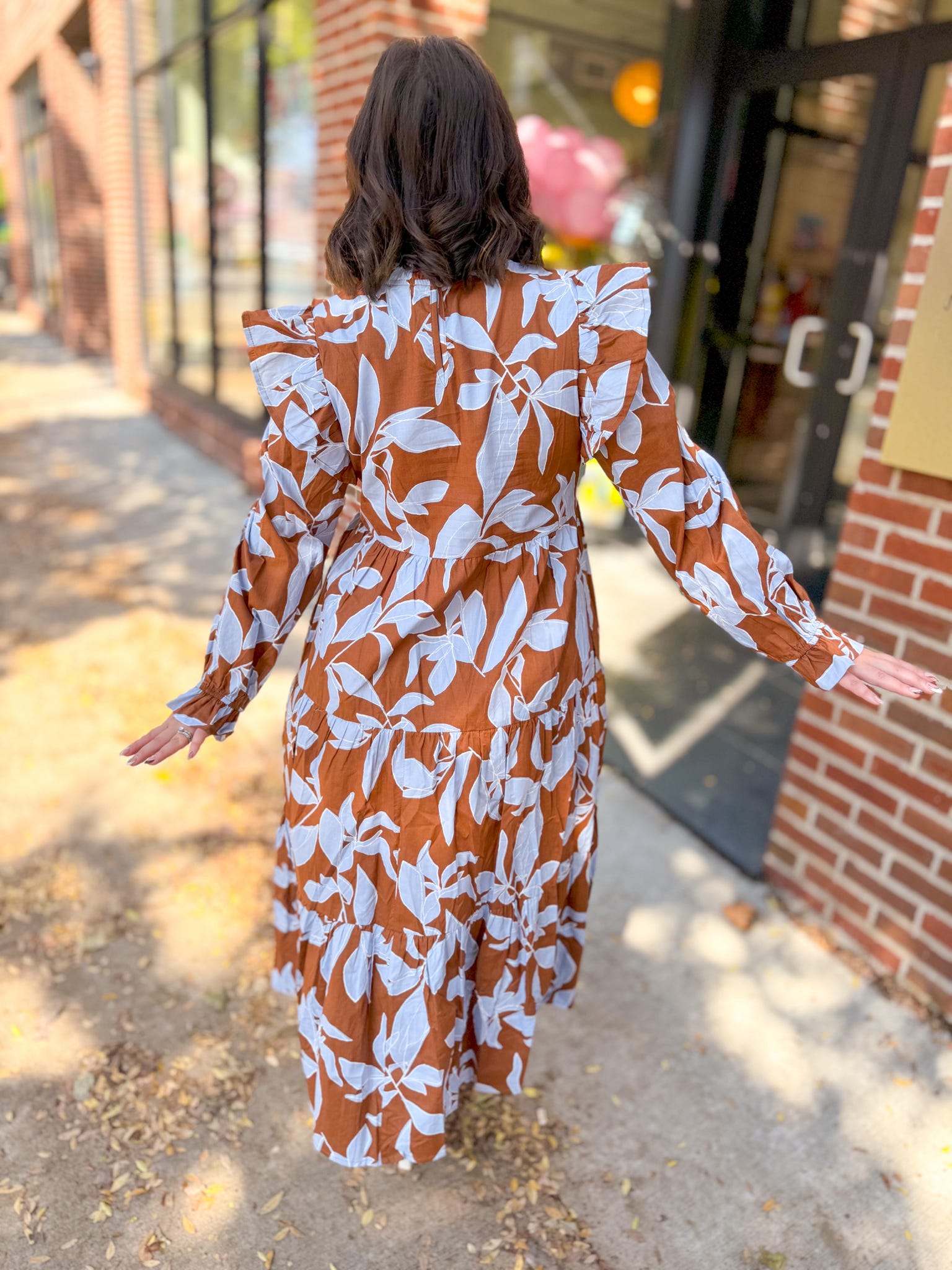 Christina Floral Midi Dress-Dresses-Jodifl-Peachy Keen Boutique, Women's Fashion Boutique, Located in Cape Girardeau and Dexter, MO