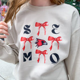 SEMO & Bows Crewneck-Tops - Sweatshirts-Peachy Keen Boutique-Peachy Keen Boutique, Women's Fashion Boutique, Located in Cape Girardeau and Dexter, MO