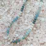 Beckie Beaded Necklace, Blue-Jewelry - Necklaces-Kenze Panne-Peachy Keen Boutique, Women's Fashion Boutique, Located in Cape Girardeau and Dexter, MO