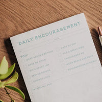 Daily Encouragement Notepad-330 Other-The Daily Grace Co.-Peachy Keen Boutique, Women's Fashion Boutique, Located in Cape Girardeau and Dexter, MO