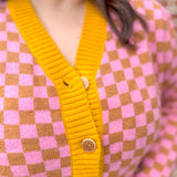 Kenli Checkered Cardigan-Tops - Cardigans-Anniewear-Peachy Keen Boutique, Women's Fashion Boutique, Located in Cape Girardeau and Dexter, MO