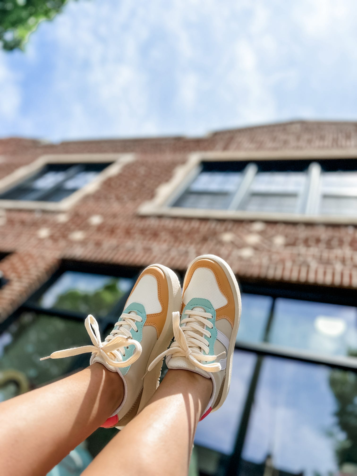 Penelope Muted Colorblock Sneaker-Shoes - Sneakers-Makers-Peachy Keen Boutique, Women's Fashion Boutique, Located in Cape Girardeau and Dexter, MO