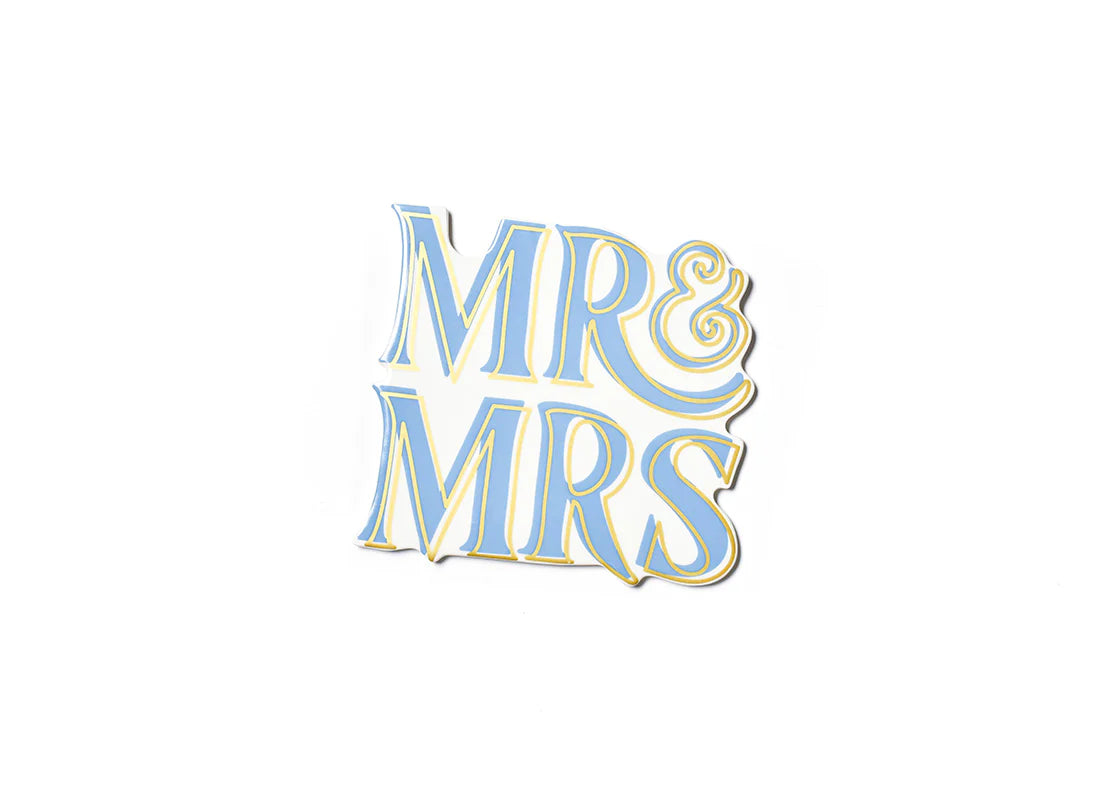 Blue Mr. and Mrs. Big Attachment-Home - Decor-Happy Everything-Peachy Keen Boutique, Women's Fashion Boutique, Located in Cape Girardeau and Dexter, MO