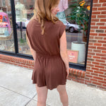 Coffee Run Tennis Romper-Jumpsuits & Rompers-Rae Mode-Peachy Keen Boutique, Women's Fashion Boutique, Located in Cape Girardeau and Dexter, MO