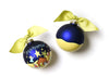 Joy to the World Nativity Glass Ornament