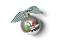 Santa on the Rooftop Glass Ornament-310 Home-Happy Everything-Peachy Keen Boutique, Women's Fashion Boutique, Located in Cape Girardeau and Dexter, MO