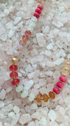 Beckie Beaded Necklace, Pink-Necklaces-Kenze Panne-Peachy Keen Boutique, Women's Fashion Boutique, Located in Cape Girardeau and Dexter, MO