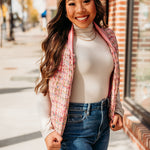 Sand Beige Mock Neck Long Sleeve Bodysuit-Tops - Bodysuits-Zenana-Peachy Keen Boutique, Women's Fashion Boutique, Located in Cape Girardeau and Dexter, MO