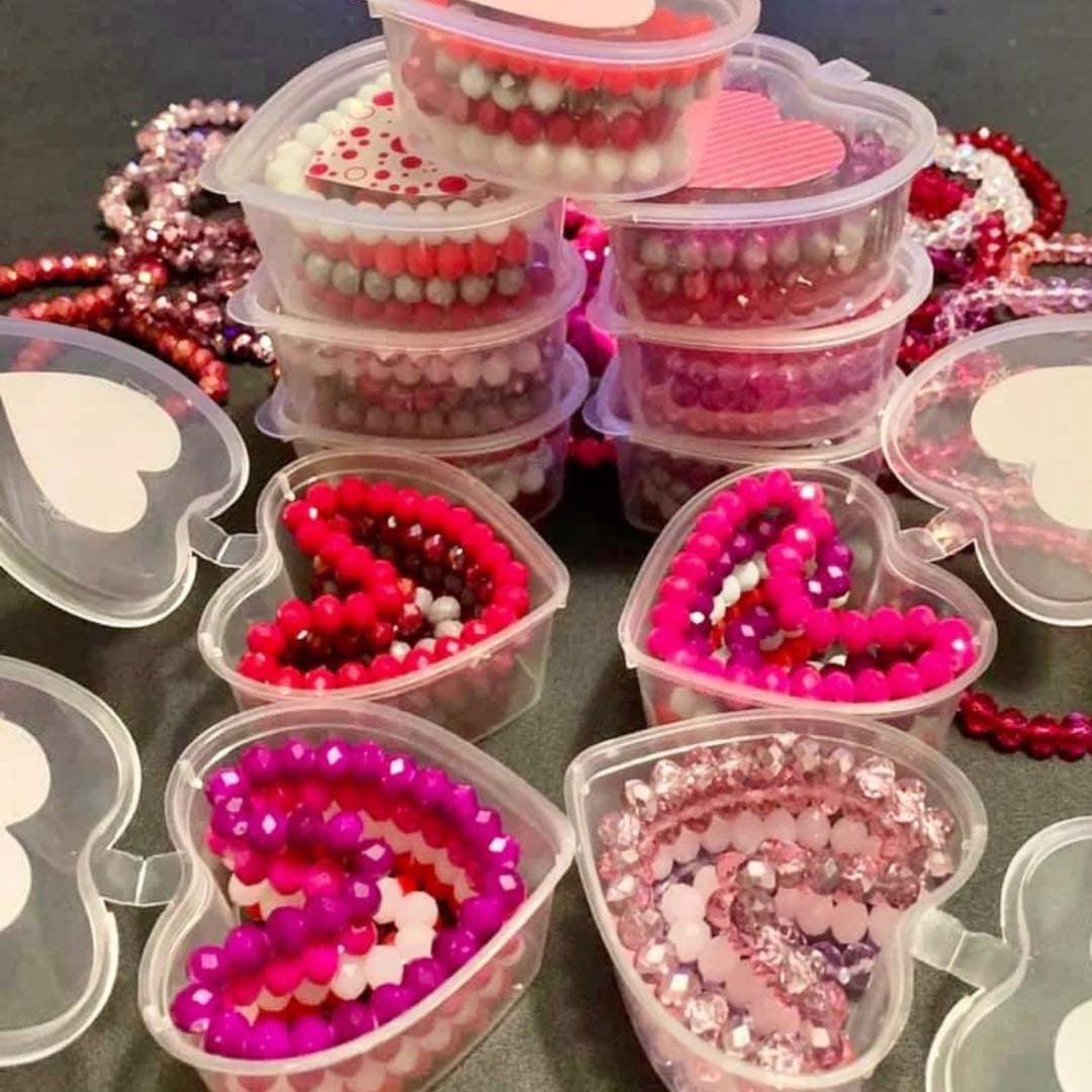 Assorted Bracelet Heart Box-Bracelets-Sparkly South Wholesale-Peachy Keen Boutique, Women's Fashion Boutique, Located in Cape Girardeau and Dexter, MO