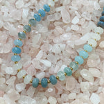 Beckie Beaded Necklace, Blue-Jewelry - Necklaces-Kenze Panne-Peachy Keen Boutique, Women's Fashion Boutique, Located in Cape Girardeau and Dexter, MO