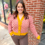 Kenli Checkered Cardigan-Tops - Cardigans-Anniewear-Peachy Keen Boutique, Women's Fashion Boutique, Located in Cape Girardeau and Dexter, MO