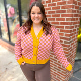 Kenli Checkered Cardigan-Tops - Cardigans-Anniewear-Peachy Keen Boutique, Women's Fashion Boutique, Located in Cape Girardeau and Dexter, MO