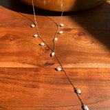 Sophie Pearl Drop Necklace-Jewelry - Necklaces-Peachy Keen Boutique-Peachy Keen Boutique, Women's Fashion Boutique, Located in Cape Girardeau and Dexter, MO