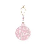 Noel Wood Ornament-Home - Decor-Collins-Peachy Keen Boutique, Women's Fashion Boutique, Located in Cape Girardeau and Dexter, MO