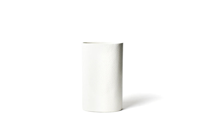 White Small Dot Big Oval Vase-310 Home-Happy Everything-Peachy Keen Boutique, Women's Fashion Boutique, Located in Cape Girardeau and Dexter, MO