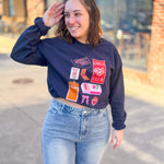 Perfect Match Sweatshirt-Tops - Sweatshirts-Peachy Keen Boutique-Peachy Keen Boutique, Women's Fashion Boutique, Located in Cape Girardeau and Dexter, MO