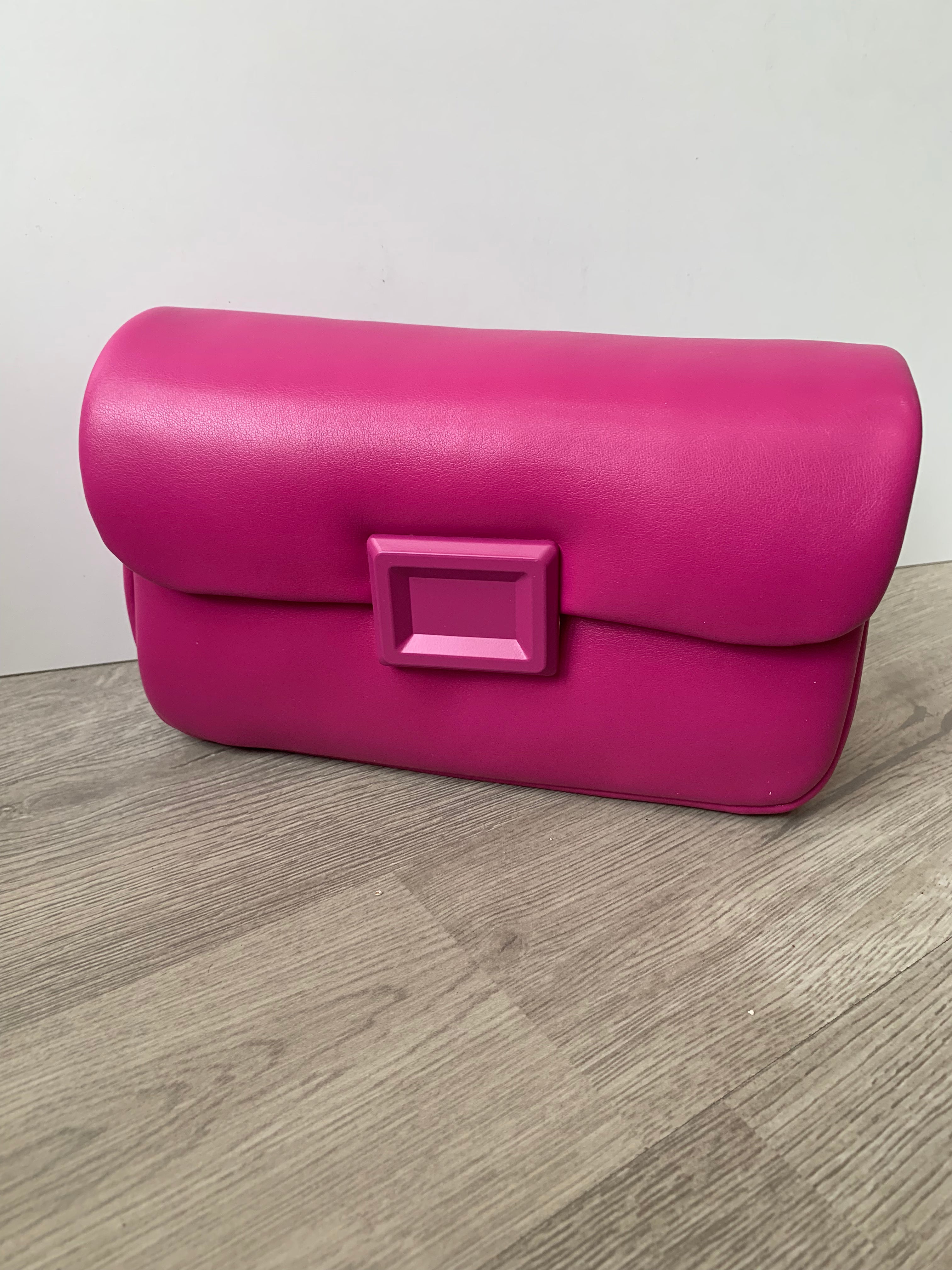 Magenta Square Pillow Bag-Bags - Purses & Handbags-BC-Peachy Keen Boutique, Women's Fashion Boutique, Located in Cape Girardeau and Dexter, MO