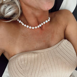 Glam Pearl Necklace-Jewelry - Necklaces-ChanSutt Pearls-Peachy Keen Boutique, Women's Fashion Boutique, Located in Cape Girardeau and Dexter, MO