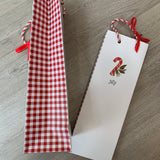 Christmas Gift Wine Bag-Home - Decor-Gift Craft-Peachy Keen Boutique, Women's Fashion Boutique, Located in Cape Girardeau and Dexter, MO