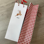 Christmas Gift Wine Bag-Home - Decor-Gift Craft-Peachy Keen Boutique, Women's Fashion Boutique, Located in Cape Girardeau and Dexter, MO