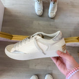 Shu Shop | Neutral Bone Sparkle Sneaker-Shoes - Sneakers-Shu Shop-Peachy Keen Boutique, Women's Fashion Boutique, Located in Cape Girardeau and Dexter, MO