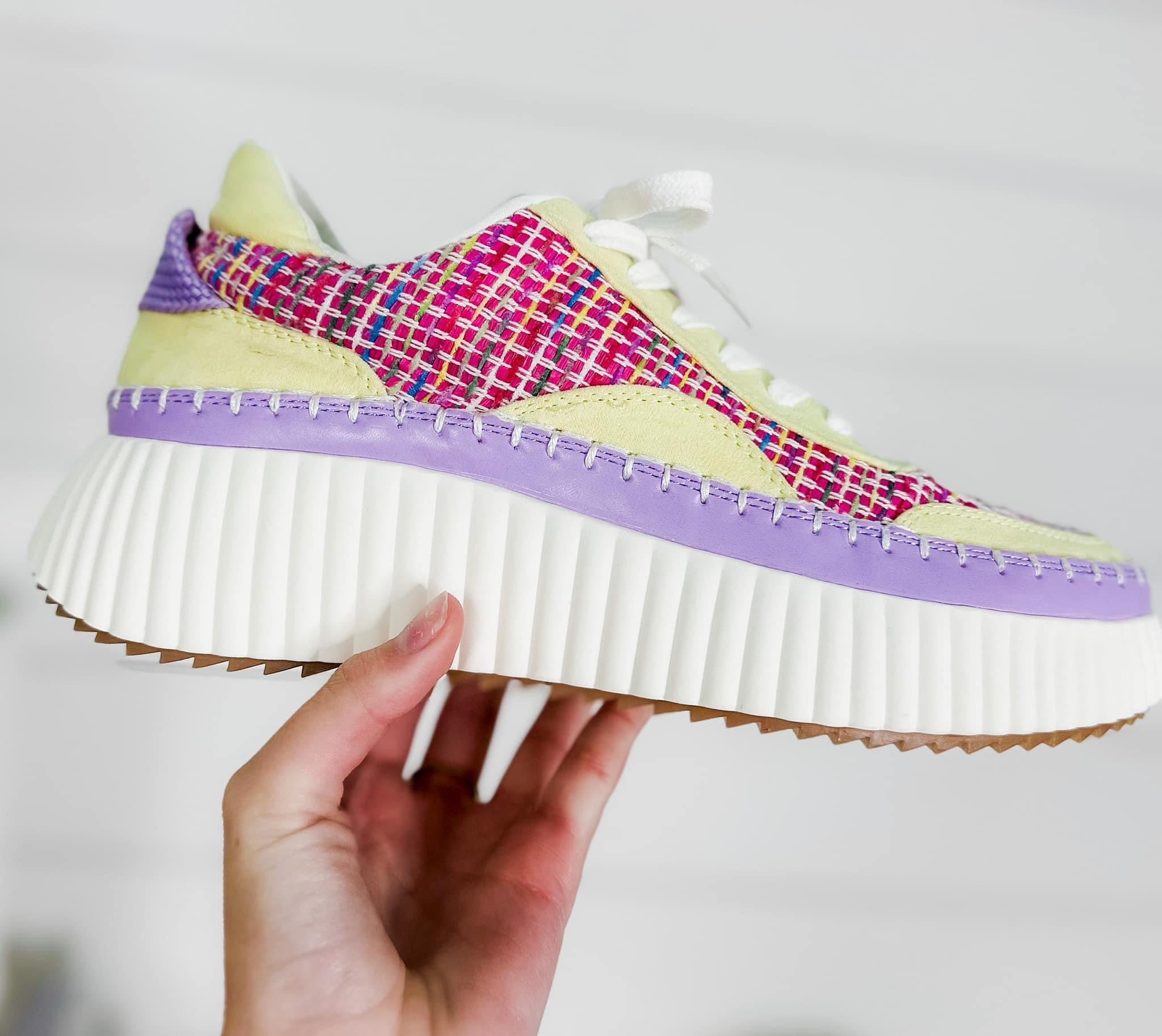 Colorful Woven Sneaker-Shoes - Sneakers-Matisse-Peachy Keen Boutique, Women's Fashion Boutique, Located in Cape Girardeau and Dexter, MO